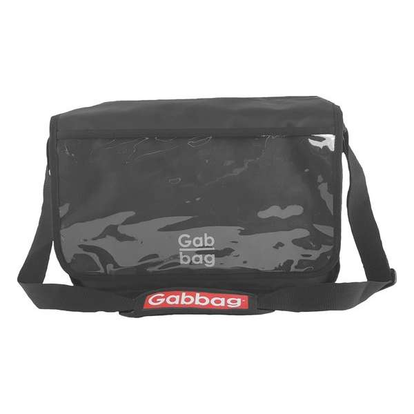 Gabbag Messenger Gabbag Unisex Schoudertas Zwart