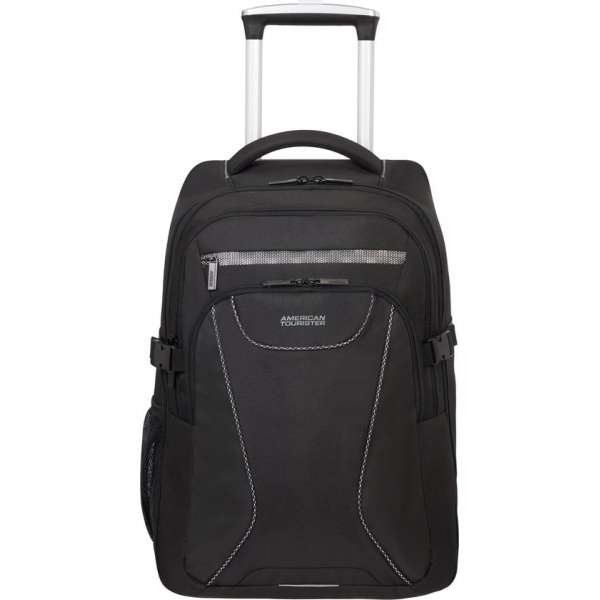 "American Tourister Laptoptrolley - At Work Lapt. Bp/Wh 15.6"" Reflect (Handbagage) Black"