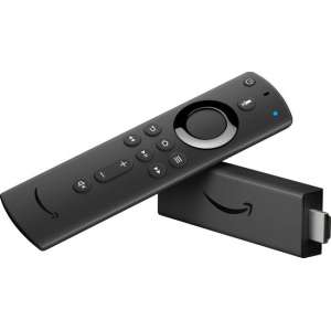 Amazon Fire TV Stick - model 2020-  zwart met Alexa spraakbediening ingebouwd