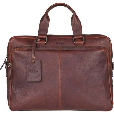 BURKELY Antique Avery Laptoptas - 15,6 inch - Bruin