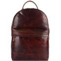 Genicci Hugo 15 inch laptop rugzak Cognac