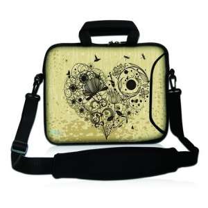 Sleevy 17,3 laptoptas artistiek hart