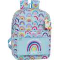 Glow Lab Rainbow Rugzak - 43 x 32 x 14 cm - Blauw