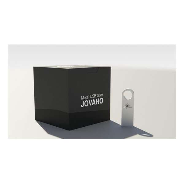 JoVaHo Indestructible series - 64GB - 3.0 USB stick - flash drive opslag - metaal - zilver