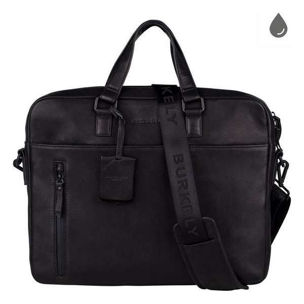 BURKELY Rain Riley Laptopbag 15.6'' Schoudertas - Zwart