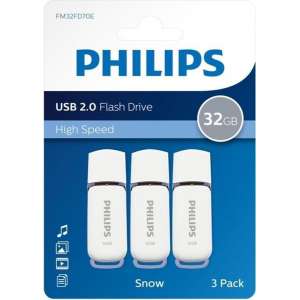 Philips Snow USB flash drive 32 GB USB Type-A 3.2 Gen 1 (3.1 Gen 1) Wit