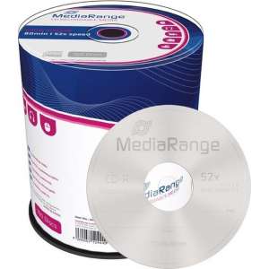 CD-R MediaRange 700MB 100pcs Spindel 52x