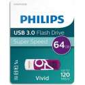 Philips USB Flash Drive FM64FD00B 64GB - USB-Stick Vivid/ Wit