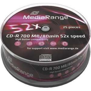 MediaRange MR201 schrijfbare CD