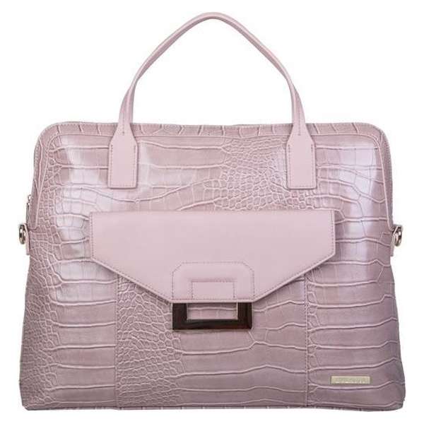 Laptoptas Cynthia (oud roze)