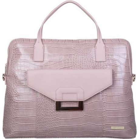 Laptoptas Cynthia (oud roze)