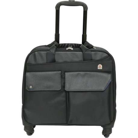 Tassia Laptop Trolley 16" - Dubbele Wielen - Laptop Trolley koffer (LT090)