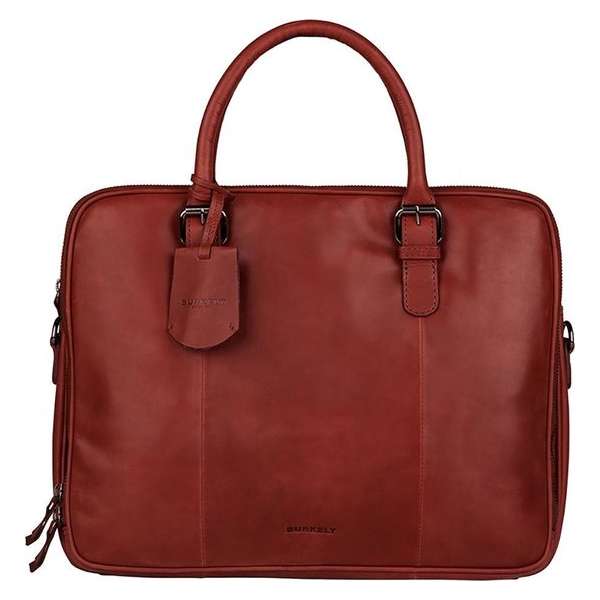 BURKELY Lois Lane Laptoptas 14 inch - Cranberry Rood