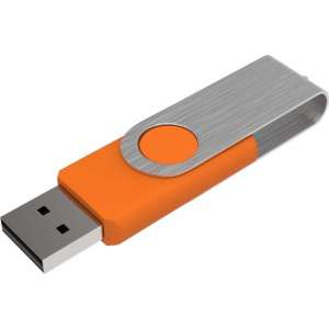 Venditio USB Twister - 4 GB - Oranje - 10 stuks