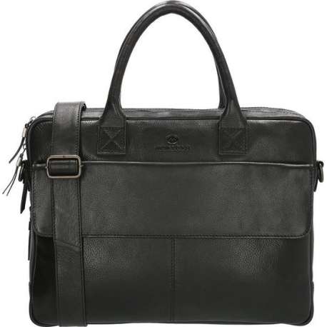 Micmacbags Porto Laptop/ Business tas - Zwart