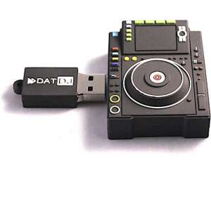 DJ USB 3.0 | 16 GB | Snelle USB Stick | Draaitafel Vorm | Flash Drive