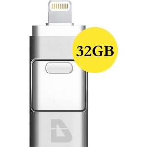 USB Stick 32GB - Flashdrive voor iOS 32GB - Flash Drive 3 In 1 - Douxe