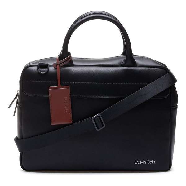 Calvin Klein Black Laptoptas  - zwart