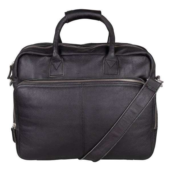 Cowboysbag Schooltas Laptopbag Sollas 15 inch Zwart