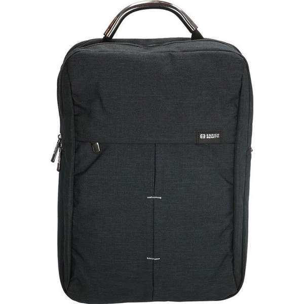 Enrico Benetti Sydney laptop rugzak 15.6 inch black