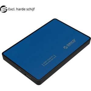 Orico Harde schijf behuizing 2.5 Inch SATA HDD/SSD - Blauw