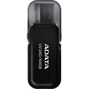 ADATA UV240 USB flash drive 64 GB USB Type-A 2.0 Zwart