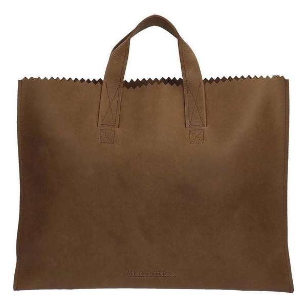 MYOMY My Paper Bag Businessbag - 15 inch Laptoptas - Bruin