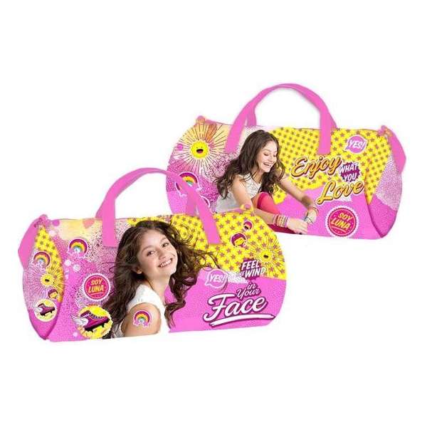 Disney Soy Luna Enjoy Love - Sporttas - 43 cm - Roze - Geel