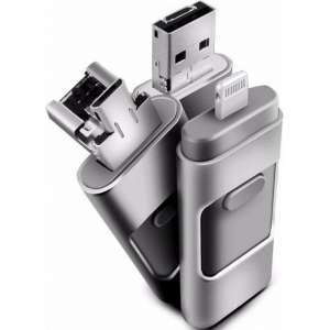 OTG Flash Drive voor iPhone / iPad / iPod ios  en PC - USB-stick - 256GB