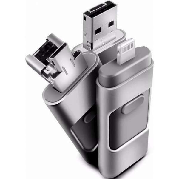 OTG Flash Drive voor iPhone / iPad / iPod ios  en PC - USB-stick - 256GB