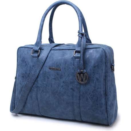 Wimona Luciana 2010 Dames Laptoptas - 15,6 inch - Blauw