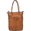 Bear Design Becky Leren Shopper - Cognac