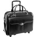 McKlein Laptop Trolley - Zwart - 17'' - BERKELEY