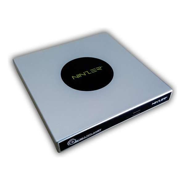 Ninzer® Externe DVD/CD ± RW, Speler en Brander Optische Drive | Zilver