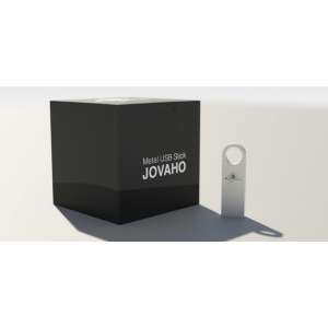 JoVaHo Indestructible series - 32GB - 3.0 USB stick - flash drive opslag - metaal - zilver