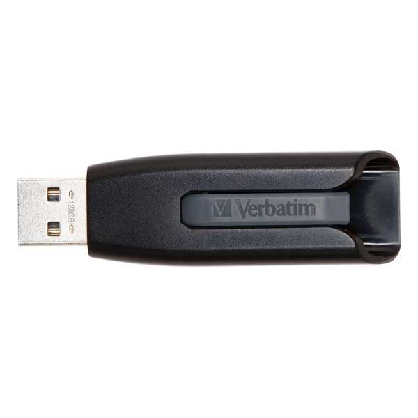 Verbatim V3 USB flash drive 128 GB USB Type-A 3.2 Gen 1 (3.1 Gen 1) Zwart