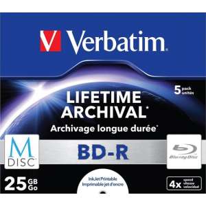 Verbatim M-Disc 4x BD-R 25 GB 5 stuk(s)