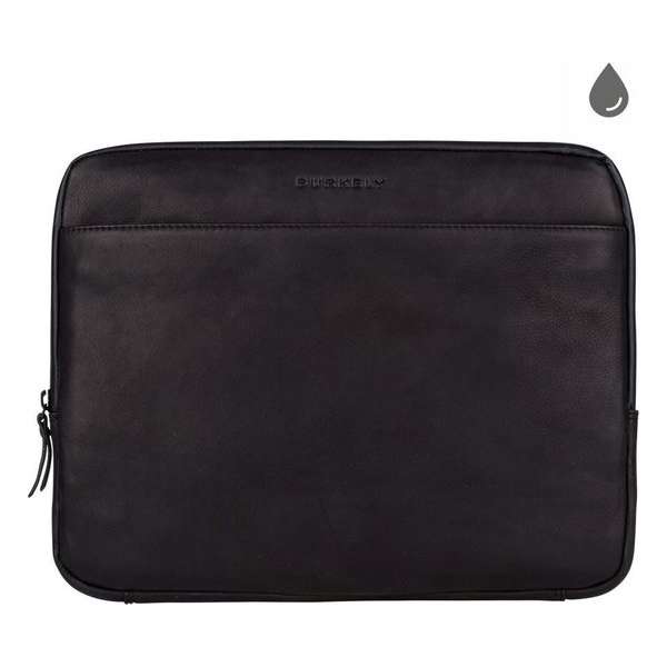 BURKELY Rain Riley Laptopsleeve - 13.3 inch - Zwart