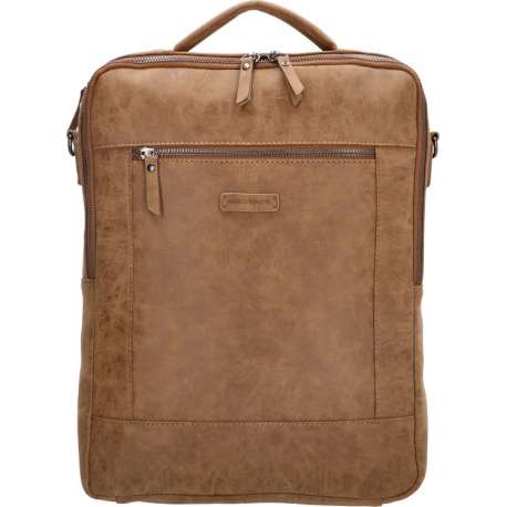 Enrico Benetti Nikki 66517 business rugtas L 15" laptop, met lange schouderband - Camel