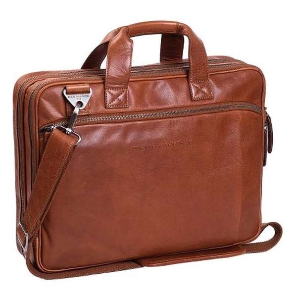 Laptoptas Manuel 15,4 inch Cognac