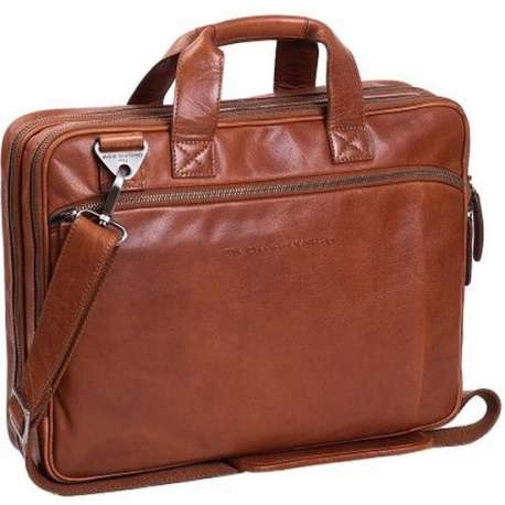 Laptoptas Manuel 15,4 inch Cognac