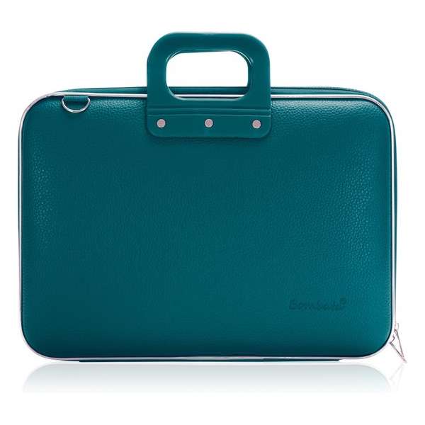 Bombata CLASSIC 15 inch Laptoptas - 15,6" / Groenblauw