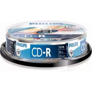 Philips CD-R 700MB 10pcs Spindel 52x