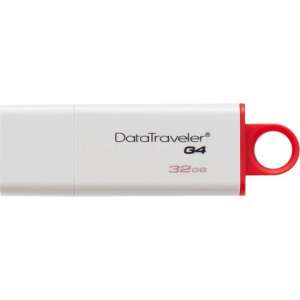 Kingston - USB-Stick Datatraveler 100 G4 - 32 GB - Wit