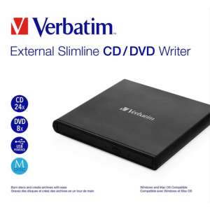 VERBATIM MOBILE DVD REWRITER USB 2.0 lig