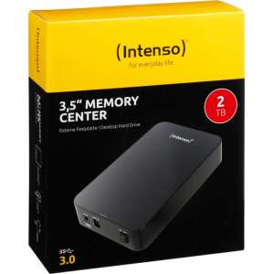 Intenso Memory Center 3.5 externe harde schijf 2000 GB Zwart