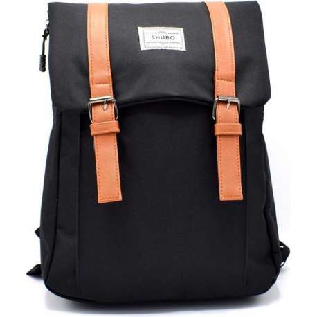 Zwarte Citybag Met Laptopvak