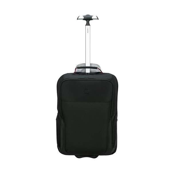 Delsey Parvis Plus Backpack Trolley - 2 Compartments - 17,3 inch - Black