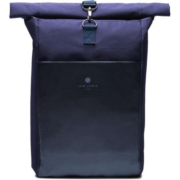 Sem Lewis Northern Hampstead Navy Blue Rugzak  - blauw