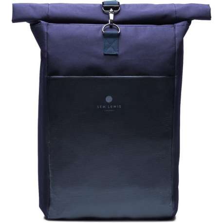 Sem Lewis Northern Hampstead Navy Blue Rugzak  - blauw